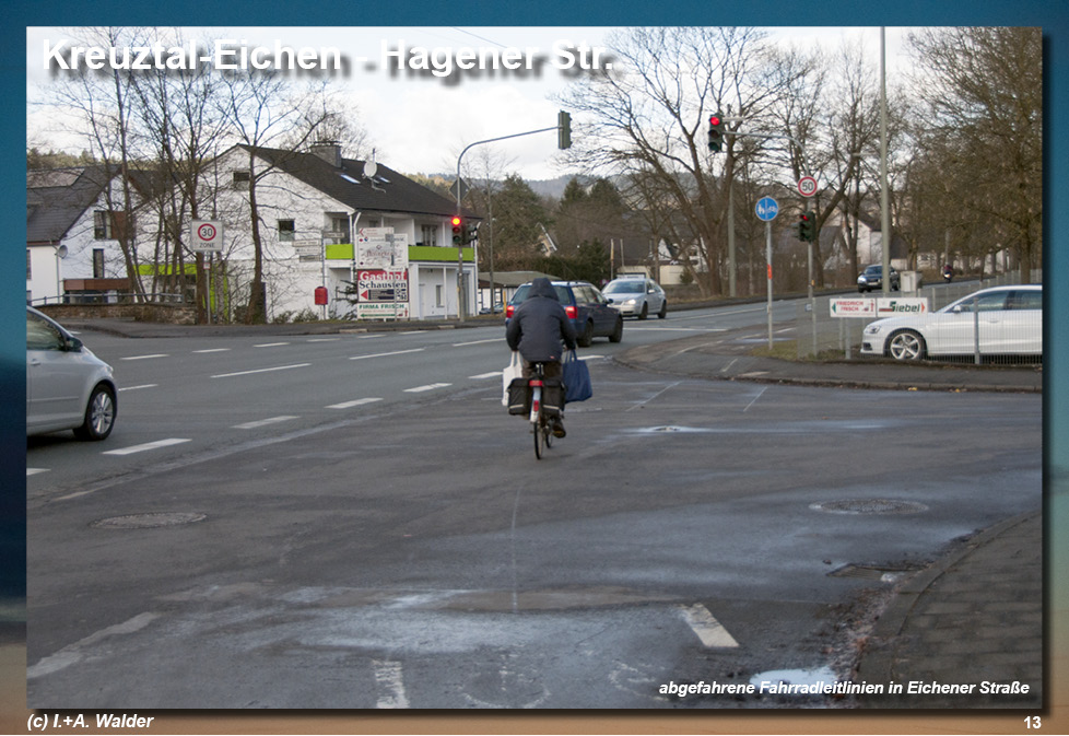 VCD Untersuchung zu den Radwege in Kreuztal