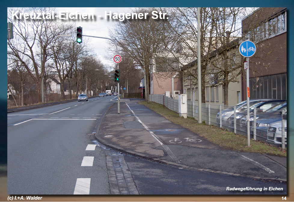 VCD Untersuchung zu den Radwege in Kreuztal