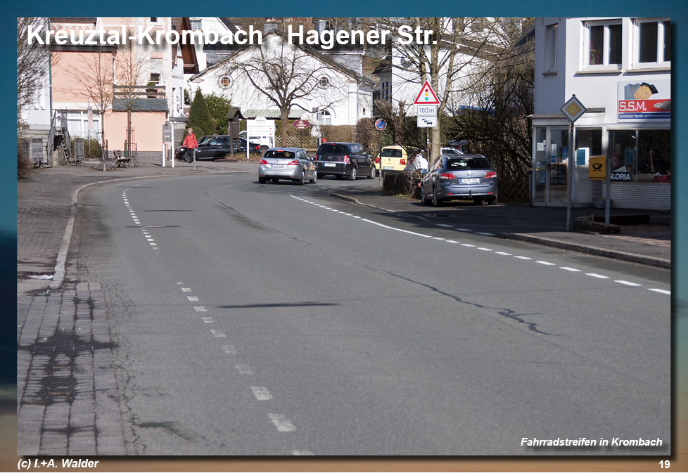 VCD Untersuchung zu den Radwege in Kreuztal