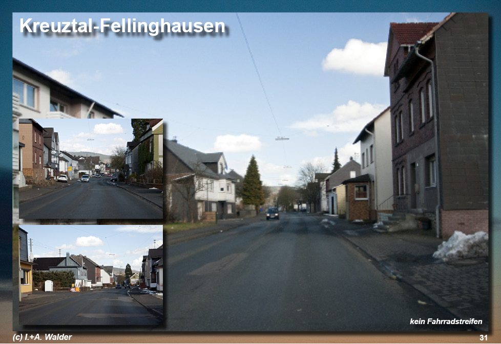 VCD Untersuchung zu den Radwege in Kreuztal