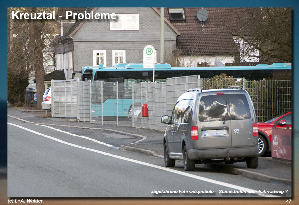 VCD Untersuchung zu den Radwege in Kreuztal
